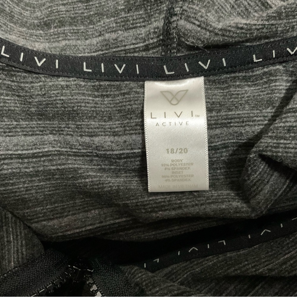 Livi Active Utility Jacket Stretch Hoodie Zip Up Stretch - Picture 5 of 5